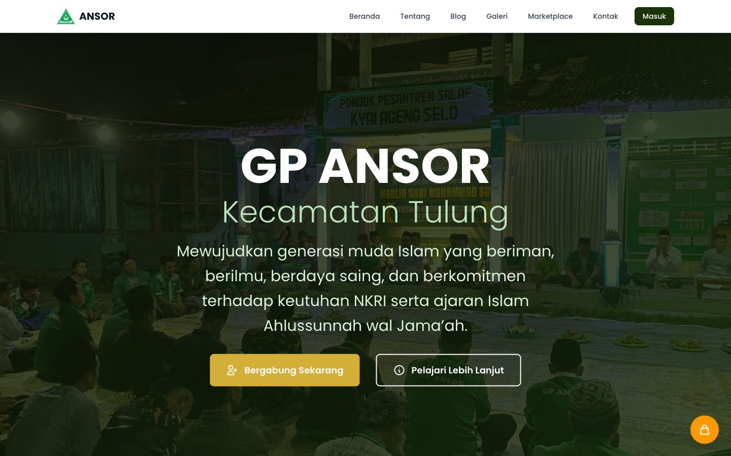 GP Ansor Tulung portal preview